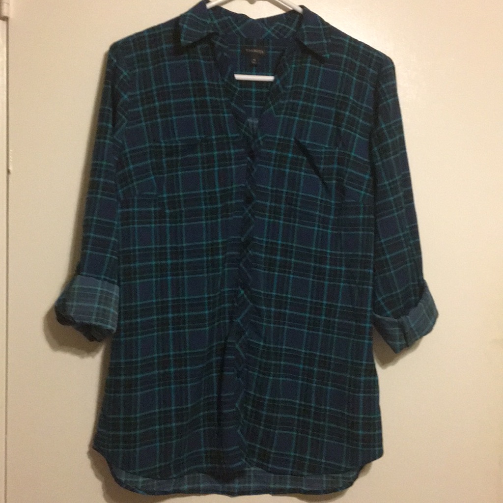 Talbots Button Down Shirt Sz M